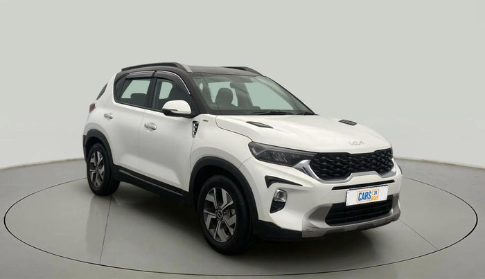2022 KIA SONET HTX 1.0 IMT, Petrol, Manual, 55,563 km, Right Front Diagonal