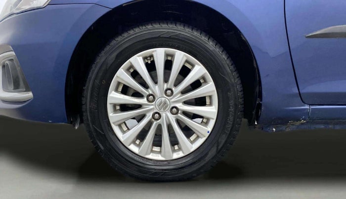 2019 Maruti Ciaz DELTA 1.5 SHVS MT PETROL, Petrol, Manual, 62,071 km, Left Front Wheel