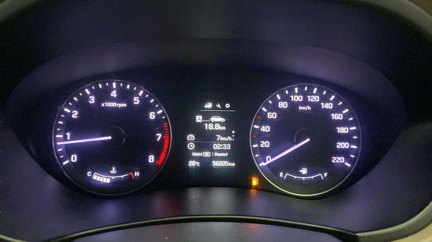 2018 Hyundai Elite i20 ASTA 1.2 (O), Petrol, Manual, 56,238 km, Odometer Image