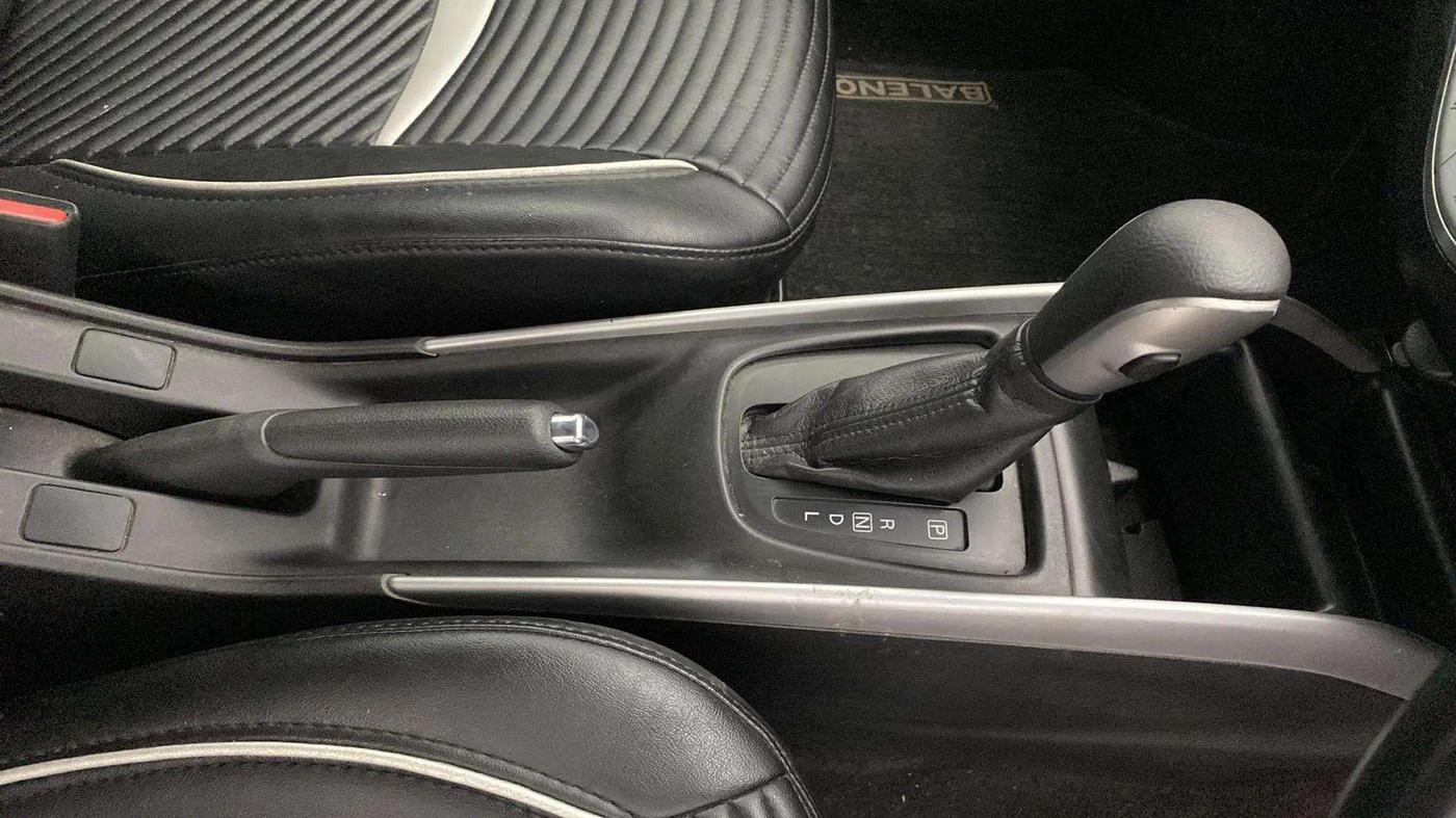 2017 Maruti Baleno ZETA CVT PETROL 1.2, Petrol, Automatic, 45,975 km, Gear Lever