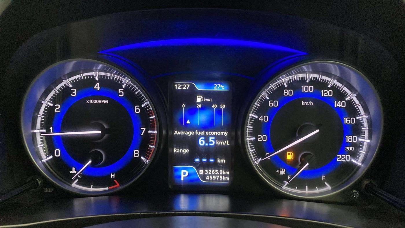 2017 Maruti Baleno ZETA CVT PETROL 1.2, Petrol, Automatic, 45,975 km, Odometer Image