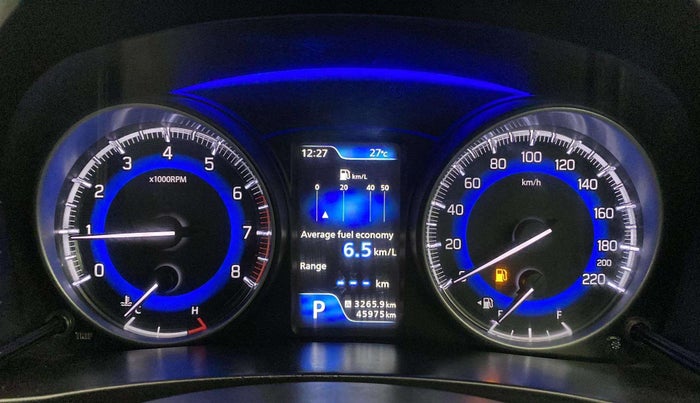 2017 Maruti Baleno ZETA CVT PETROL 1.2, Petrol, Automatic, 45,975 km, Odometer Image