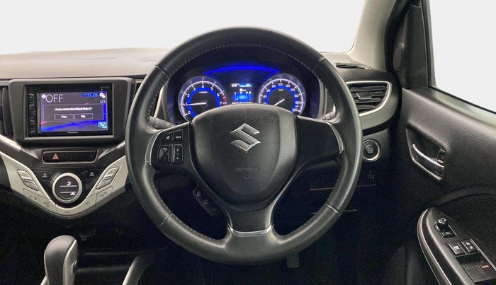 2017 Maruti Baleno ZETA CVT PETROL 1.2, Petrol, Automatic, 45,975 km, Steering Wheel Close Up