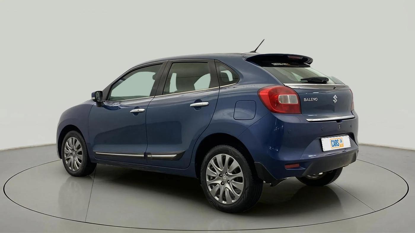 2017 Maruti Baleno ZETA CVT PETROL 1.2, Petrol, Automatic, 45,975 km, Left Back Diagonal
