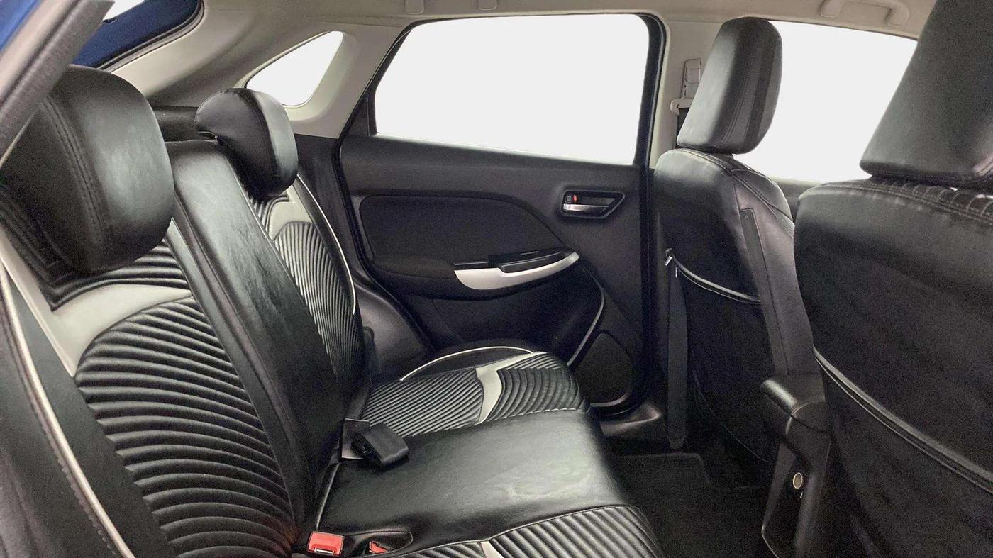 2017 Maruti Baleno ZETA CVT PETROL 1.2, Petrol, Automatic, 45,975 km, Right Side Rear Door Cabin