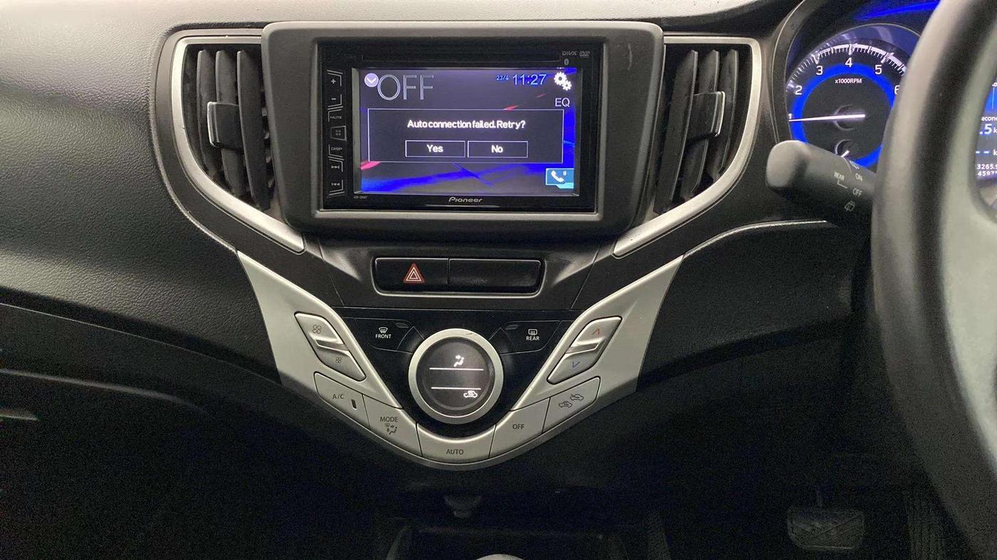 2017 Maruti Baleno ZETA CVT PETROL 1.2, Petrol, Automatic, 45,975 km, Air Conditioner