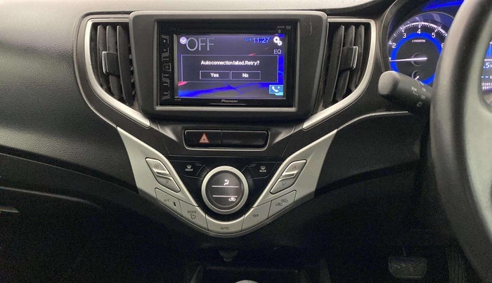2017 Maruti Baleno ZETA CVT PETROL 1.2, Petrol, Automatic, 45,975 km, Air Conditioner