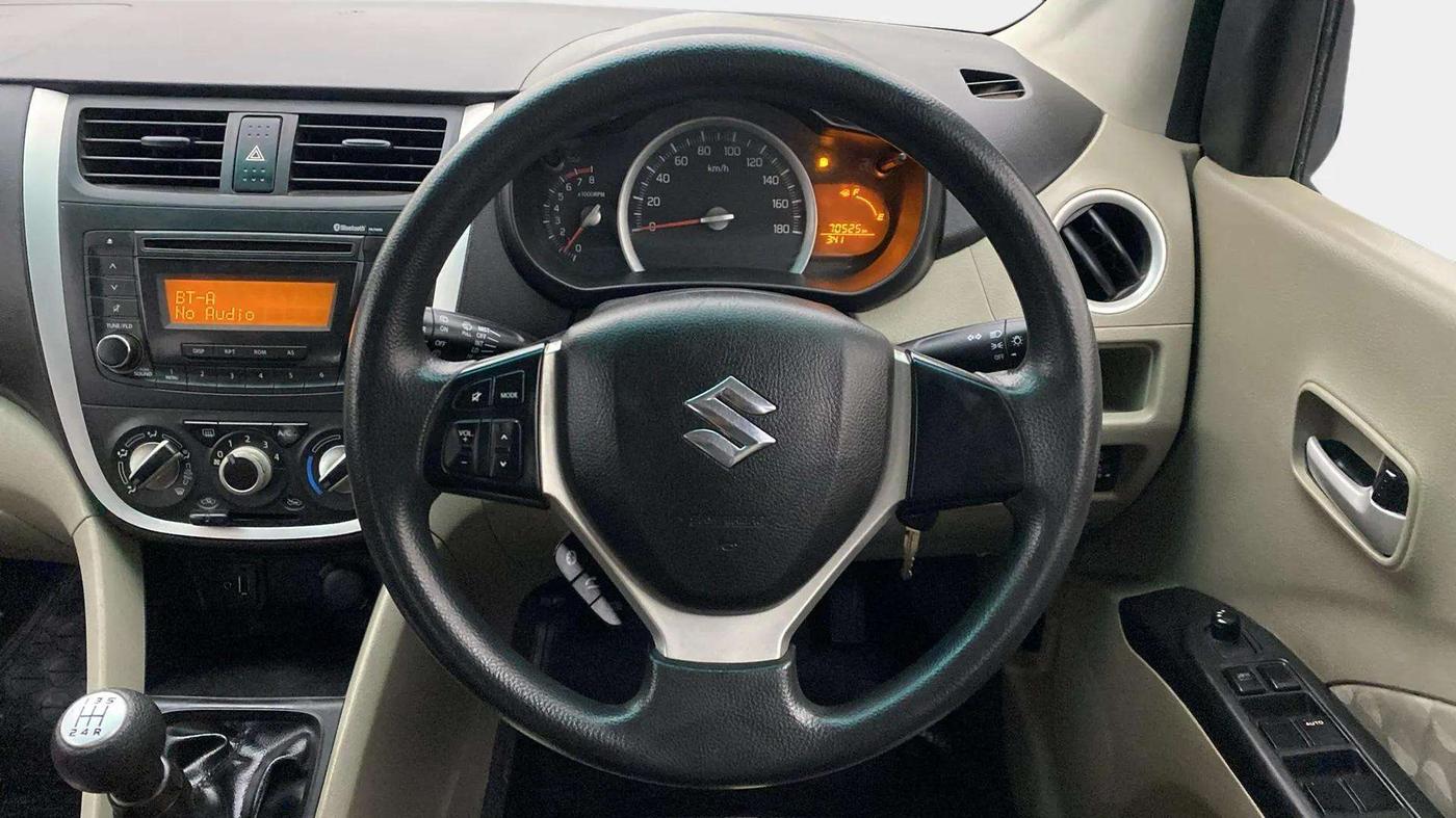 2016 Maruti Celerio ZXI, Petrol, Manual, 70,557 km, Steering Wheel Close Up