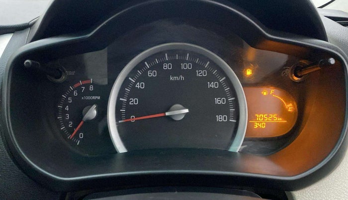 2016 Maruti Celerio ZXI, Petrol, Manual, 70,502 km, Odometer Image