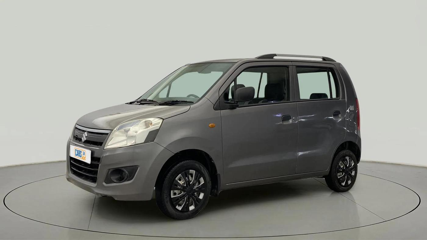 2013 Maruti Wagon R 1.0 LXI CNG, CNG, Manual, 94,252 km, Left Front Diagonal