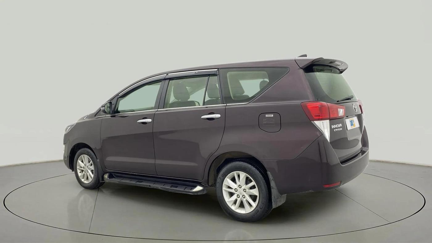 2020 Toyota Innova Crysta 2.4 VX 7 STR, Diesel, Manual, 34,186 km, Left Back Diagonal