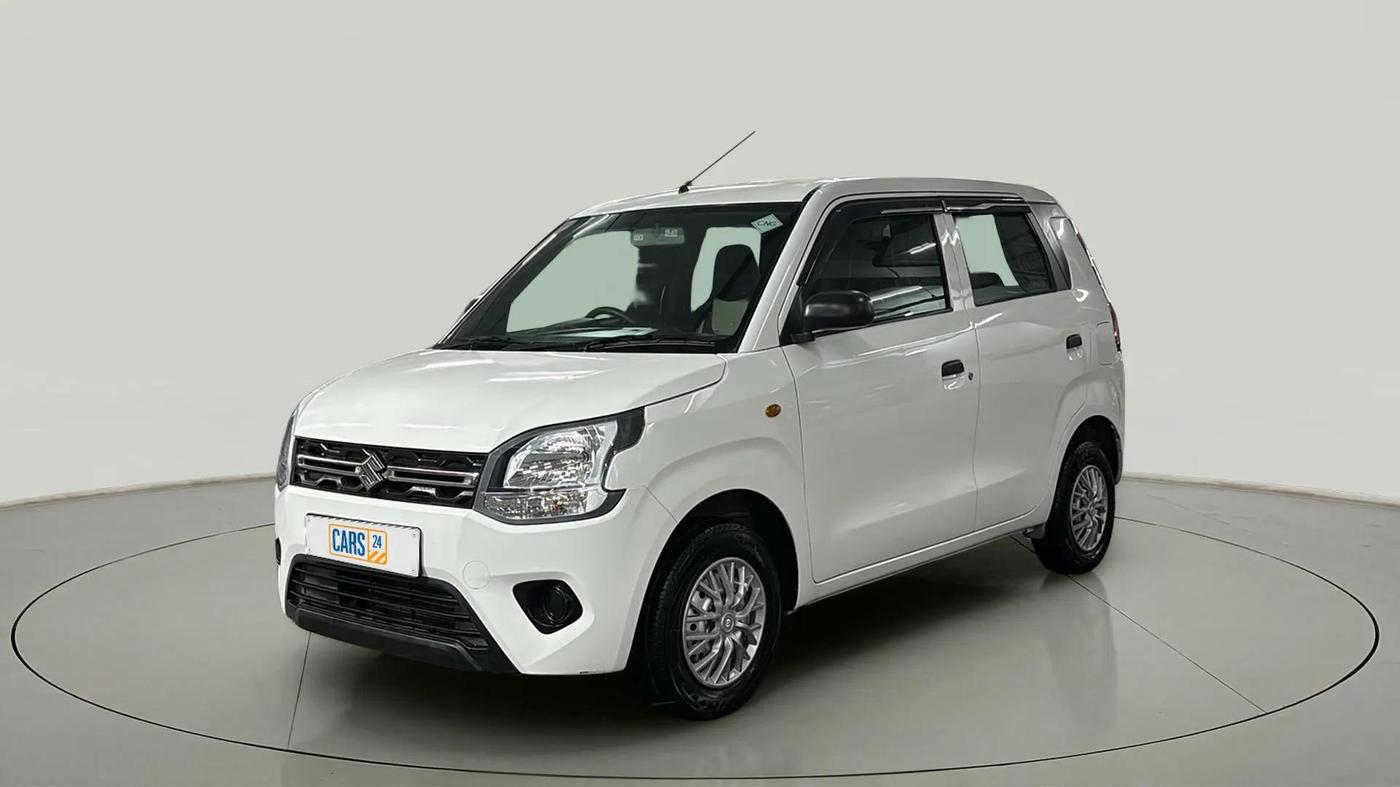 2020 Maruti New Wagon-R LXI CNG 1.0, CNG, Manual, 54,687 km, Left Front Diagonal
