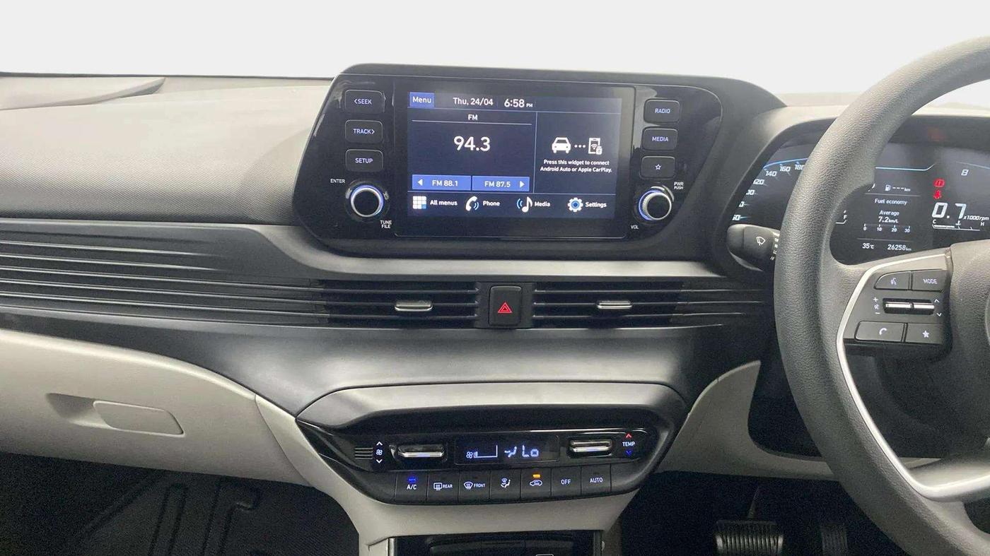 2024 Hyundai NEW I20 Sportz (O) 1.2 IVT, Petrol, Automatic, 26,371 km, Air Conditioner