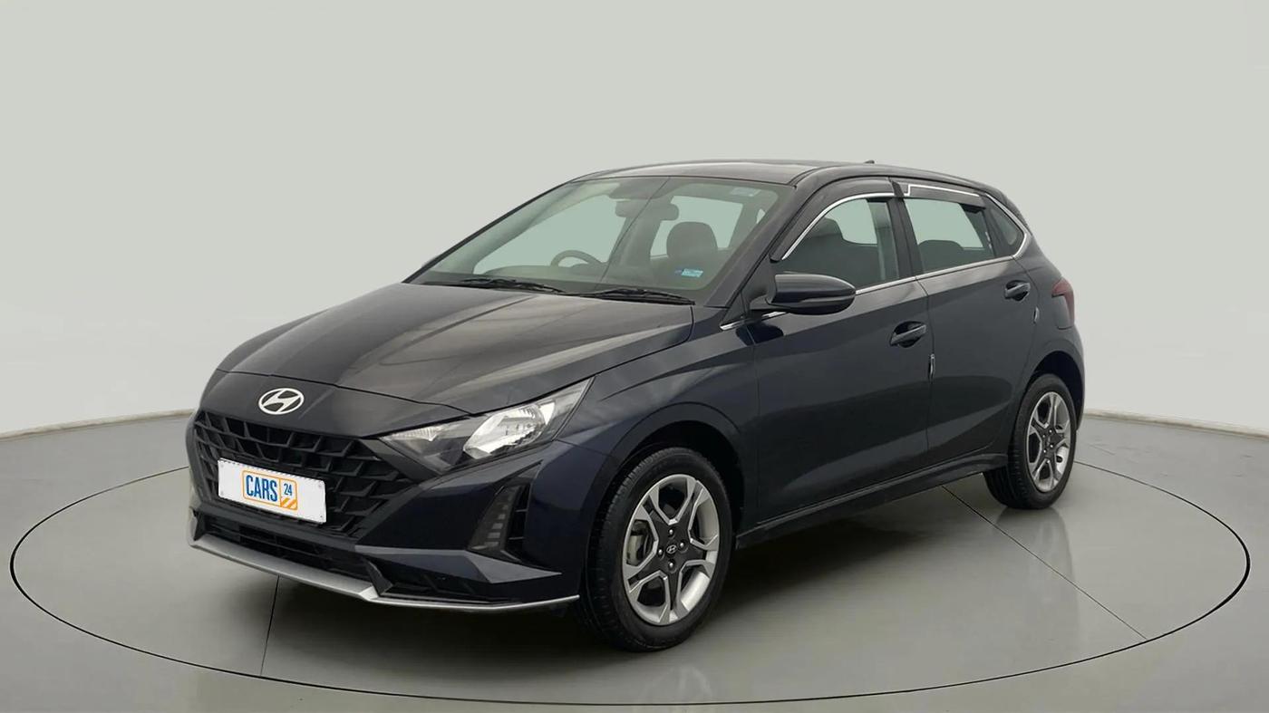 2024 Hyundai NEW I20 Sportz (O) 1.2 IVT, Petrol, Automatic, 26,371 km, Left Front Diagonal