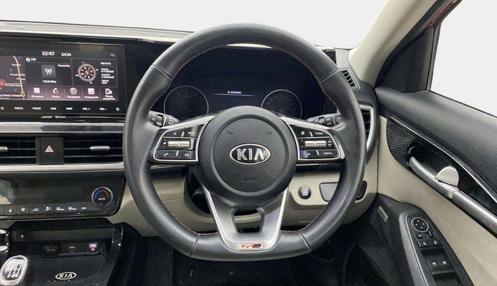 2020 KIA SELTOS GTX PLUS 1.4 PETROL, Petrol, Manual, 64,078 km, Steering Wheel Close Up
