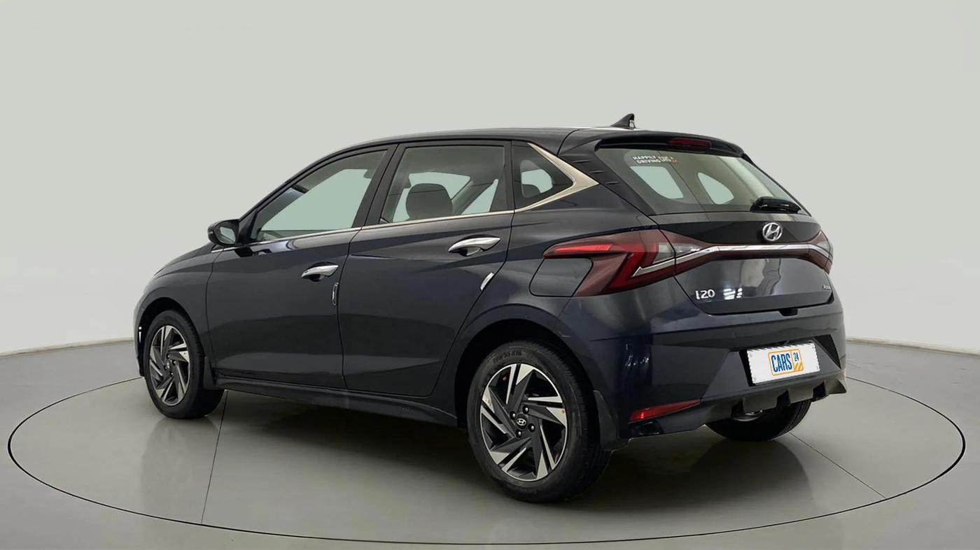 2021 Hyundai NEW I20 ASTA (O) 1.0 TURBO GDI DCT, Petrol, Automatic, 31,128 km, Left Back Diagonal