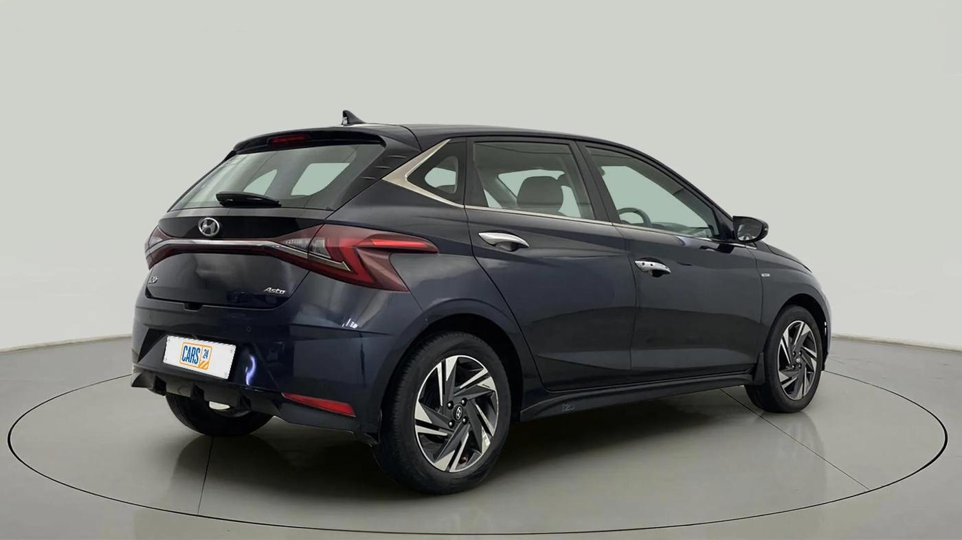2021 Hyundai NEW I20 ASTA (O) 1.0 TURBO GDI DCT, Petrol, Automatic, 31,128 km, Right Back Diagonal