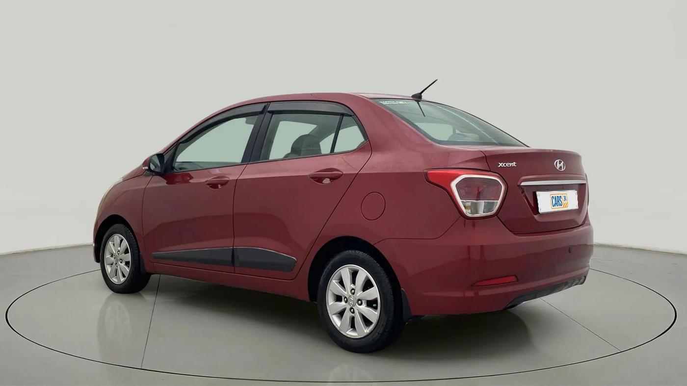 2014 Hyundai Xcent S 1.2, Petrol, Manual, 53,308 km, Left Back Diagonal