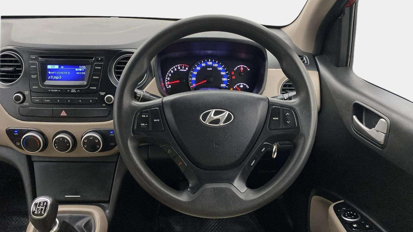 2014 Hyundai Xcent S 1.2, Petrol, Manual, 53,308 km, Steering Wheel Close Up