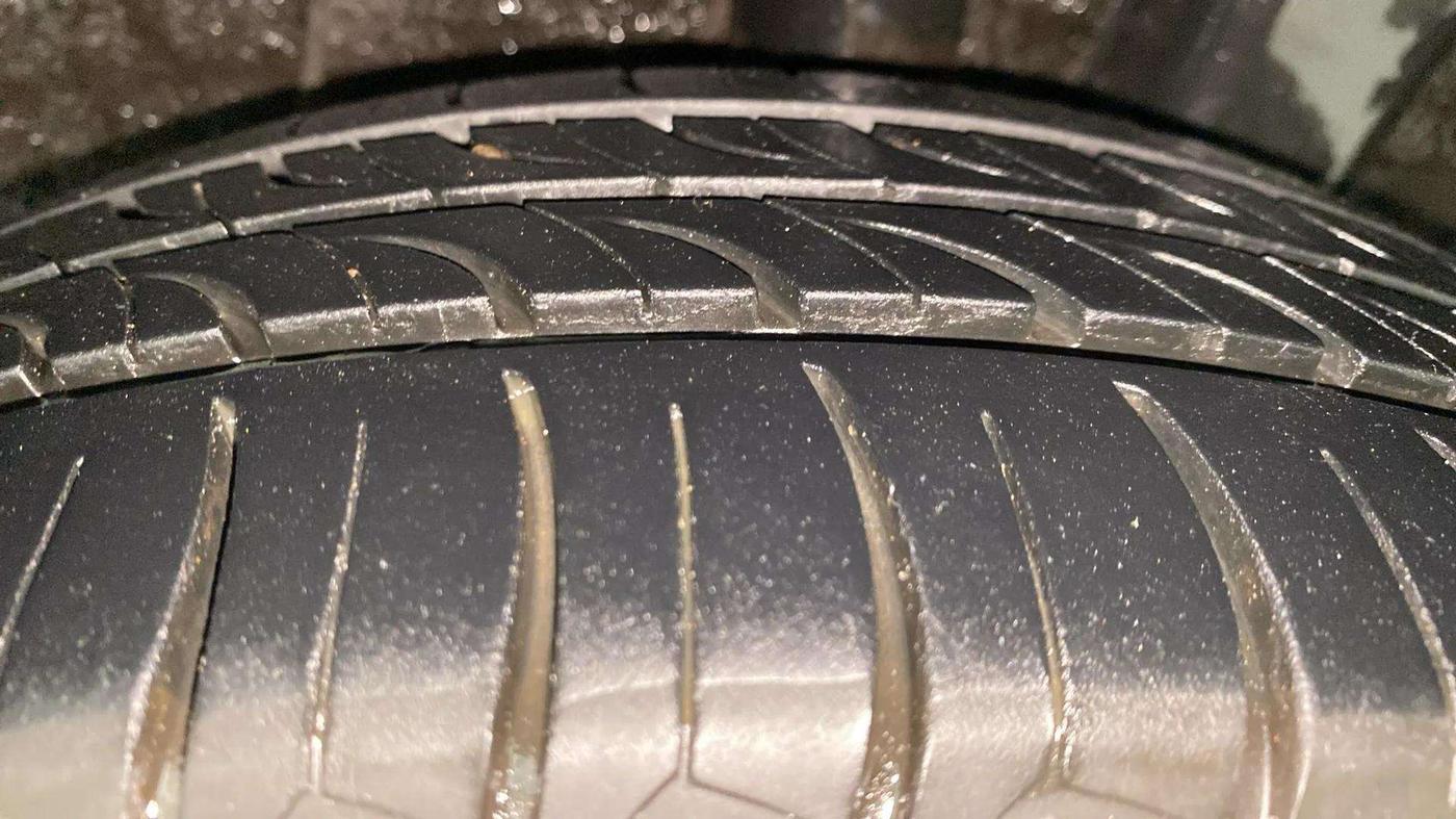 2014 Hyundai Xcent S 1.2, Petrol, Manual, 53,308 km, Left Rear Tyre Tread