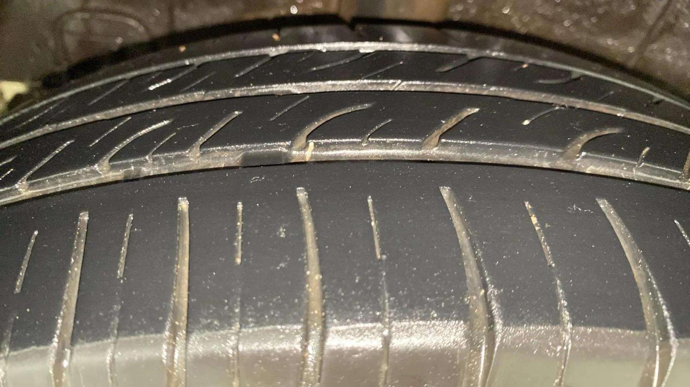 2014 Hyundai Xcent S 1.2, Petrol, Manual, 53,308 km, Right Rear Tyre Tread