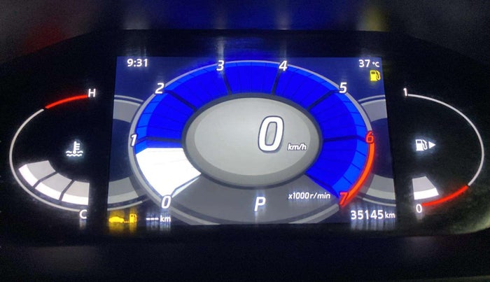 2021 Nissan MAGNITE XV PREMIUM TURBO CVT DUAL TONE, Petrol, Automatic, 35,148 km, Odometer Image