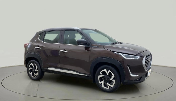 2021 Nissan MAGNITE XV PREMIUM TURBO CVT DUAL TONE, Petrol, Automatic, 35,148 km, Right Front Diagonal