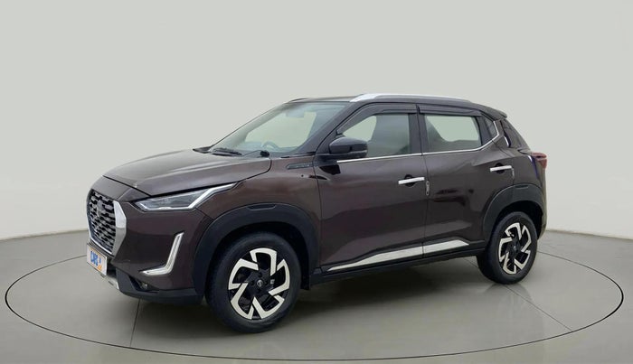 2021 Nissan MAGNITE XV PREMIUM TURBO CVT DUAL TONE, Petrol, Automatic, 35,148 km, Left Front Diagonal