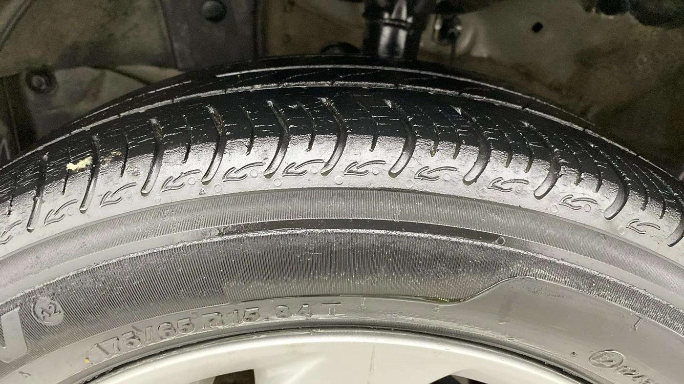 2021 Honda Amaze 1.2L I-VTEC VX, Petrol, Manual, 44,510 km, Left Front Tyre Tread