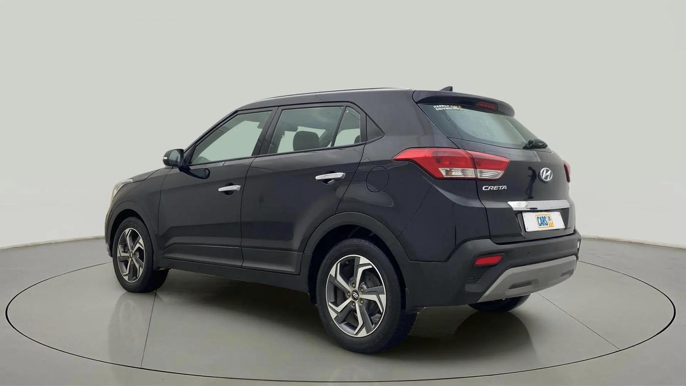 2018 Hyundai Creta SX AT 1.6 PETROL, Petrol, Automatic, 42,353 km, Left Back Diagonal