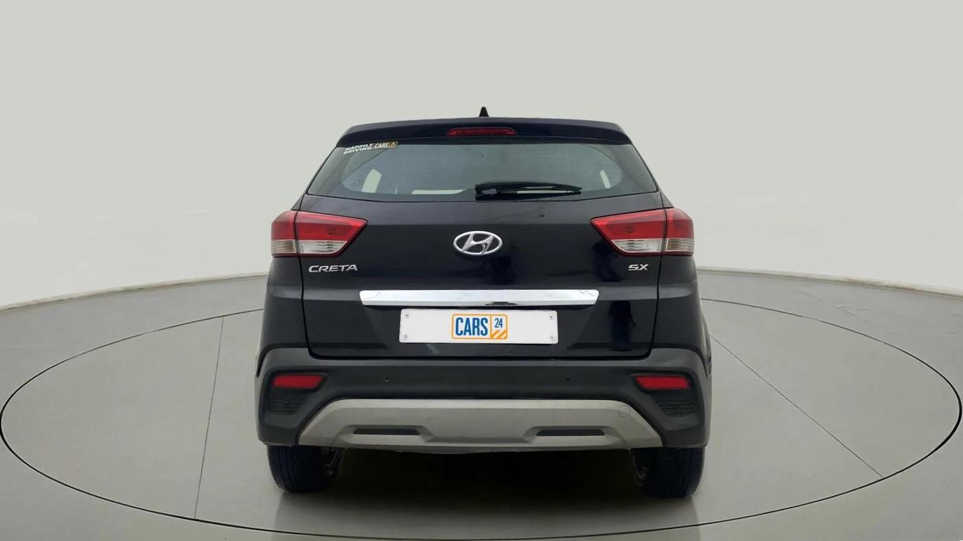 2018 Hyundai Creta SX AT 1.6 PETROL, Petrol, Automatic, 42,353 km, Back/Rear