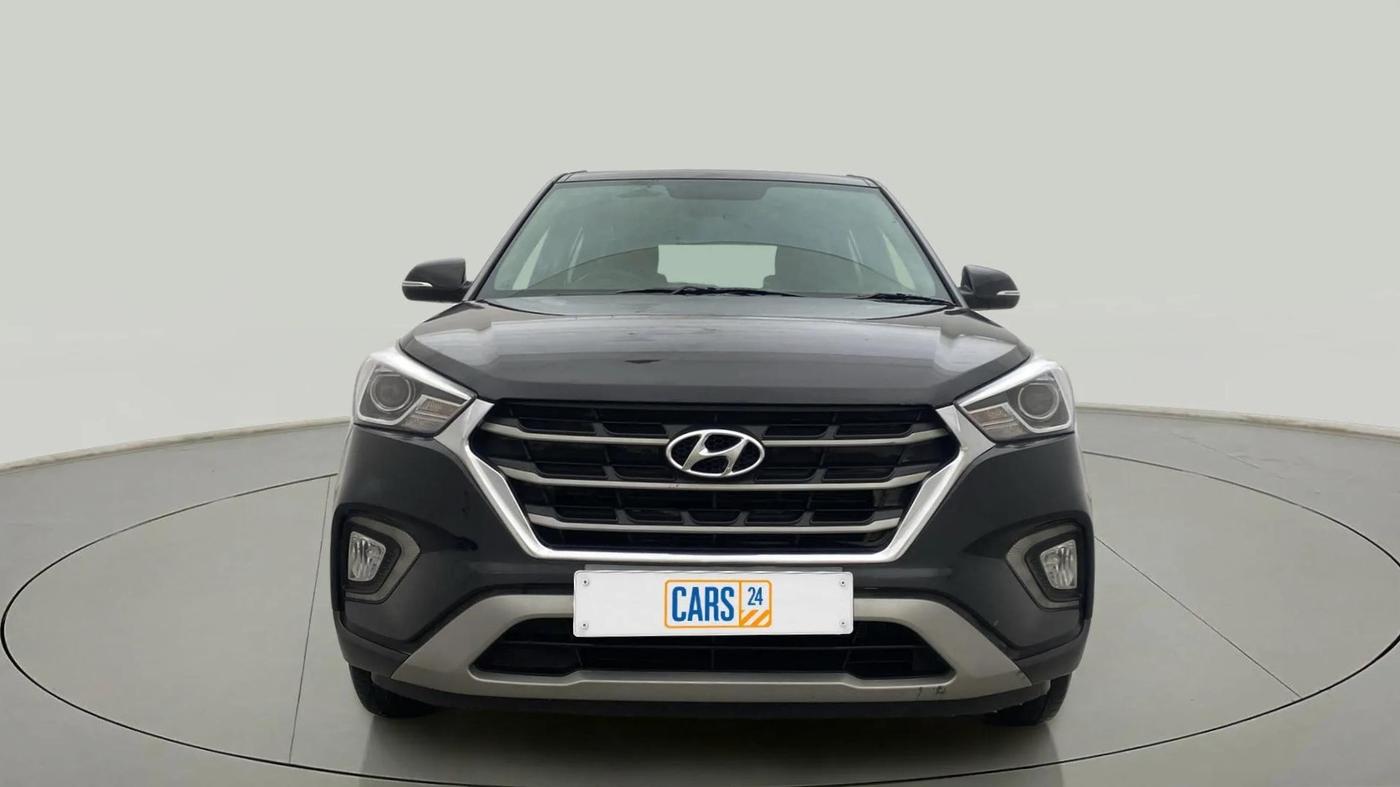 2018 Hyundai Creta SX AT 1.6 PETROL, Petrol, Automatic, 42,353 km, Front