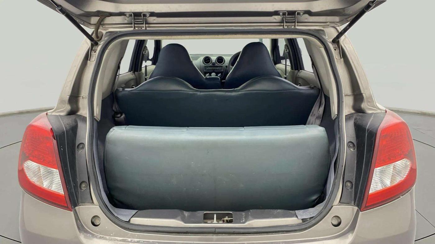 2018 Datsun Go Plus T, Petrol, Manual, 26,611 km, Boot Inside