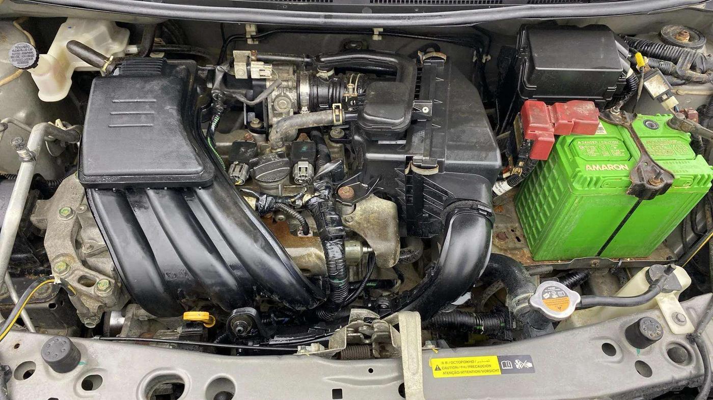 2018 Datsun Go Plus T, Petrol, Manual, 26,611 km, Engine View