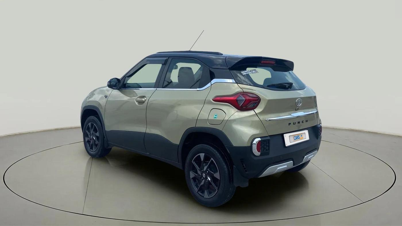 2022 Tata PUNCH CREATIVE 1.2 AMT KAZIRANGA EDITION , Petrol, Automatic, 36,063 km, Left Back Diagonal