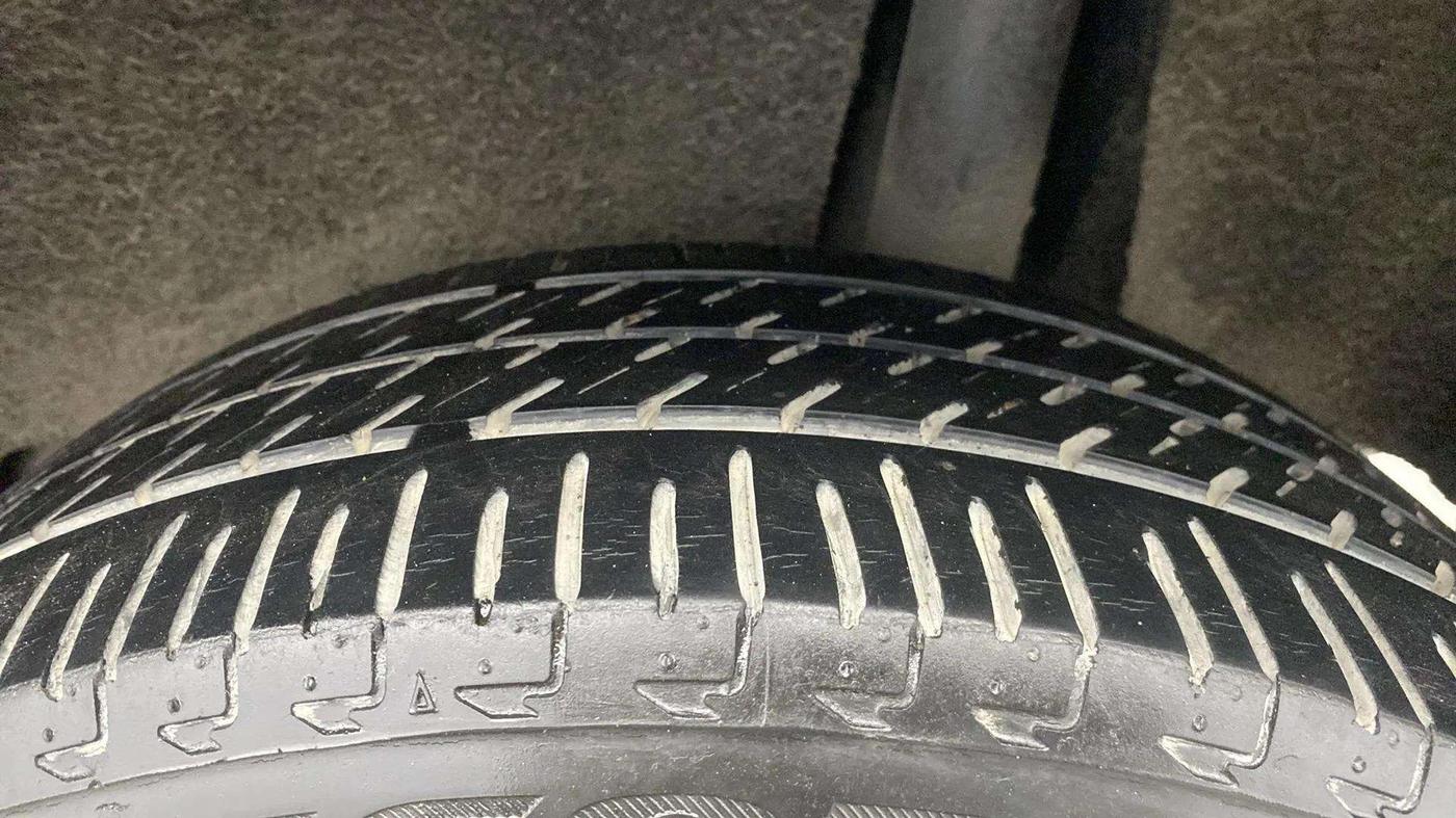 2021 Maruti Baleno ZETA PETROL 1.2, Petrol, Manual, 85,359 km, Left Rear Tyre Tread