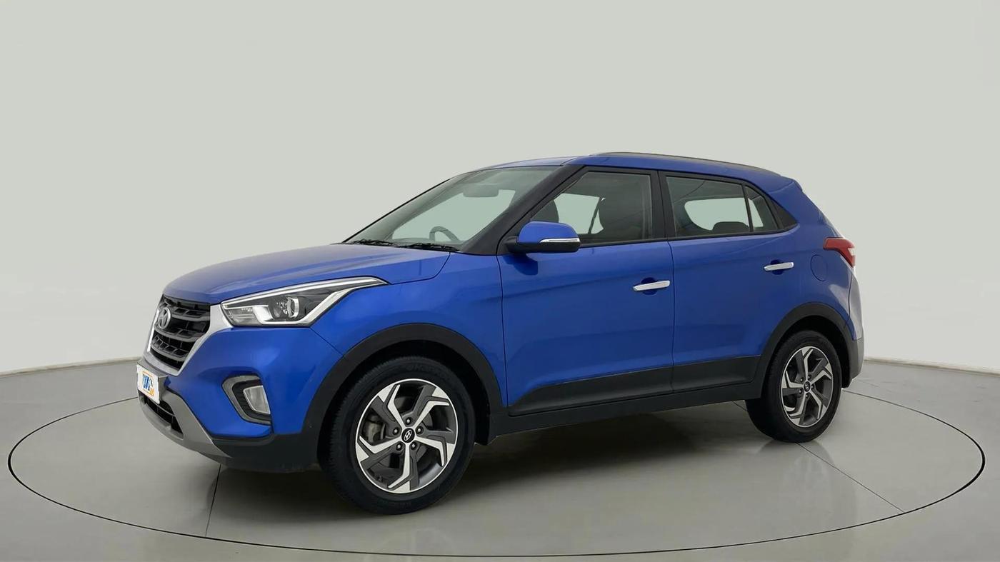 2019 Hyundai Creta SX AT 1.6 PETROL, Petrol, Automatic, 71,835 km, Left Front Diagonal