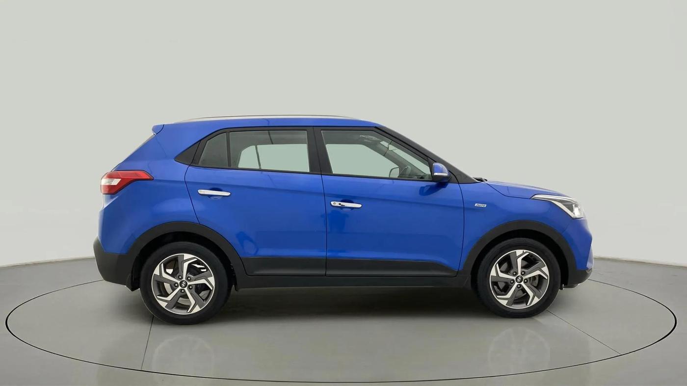 2019 Hyundai Creta SX AT 1.6 PETROL, Petrol, Automatic, 71,835 km, Right Side View