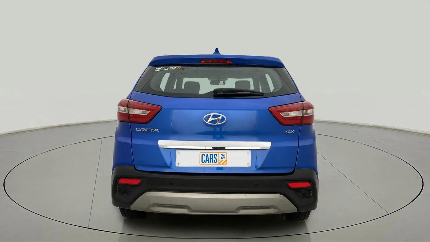 2019 Hyundai Creta SX AT 1.6 PETROL, Petrol, Automatic, 71,835 km, Back/Rear