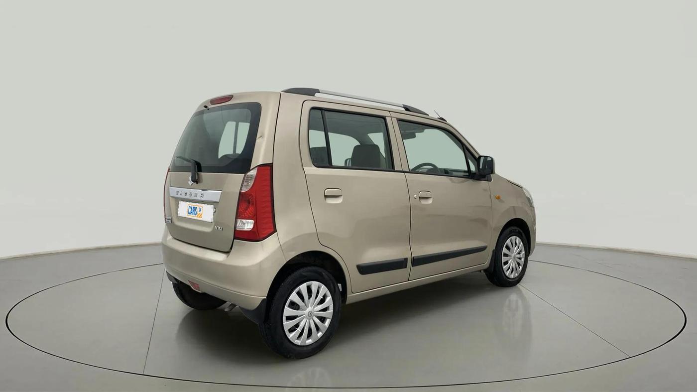 2014 Maruti Wagon R 1.0 VXI, Petrol, Manual, 67,465 km, Right Back Diagonal