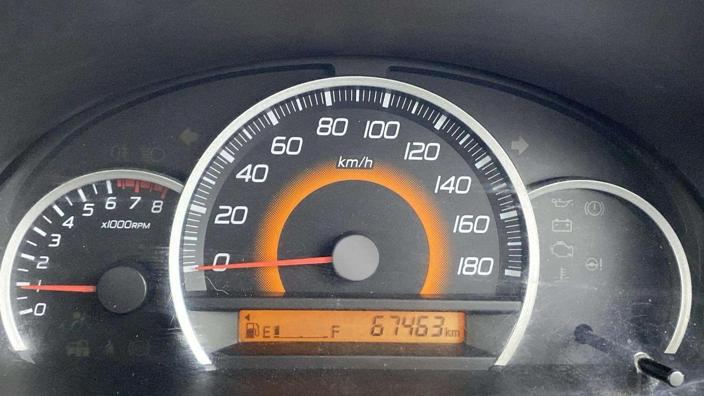 2014 Maruti Wagon R 1.0 VXI, Petrol, Manual, 67,465 km, Odometer Image
