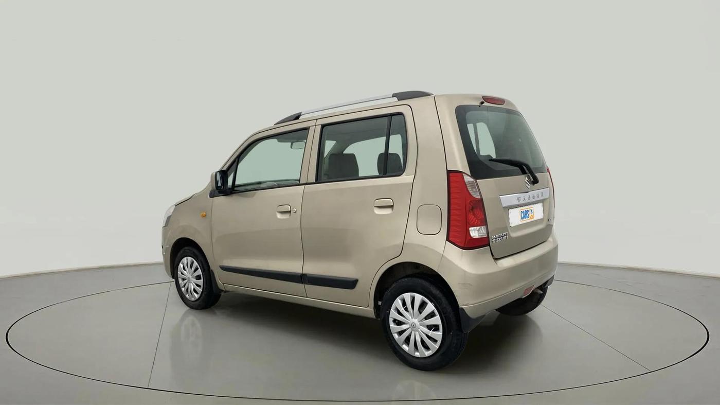 2014 Maruti Wagon R 1.0 VXI, Petrol, Manual, 67,465 km, Left Back Diagonal