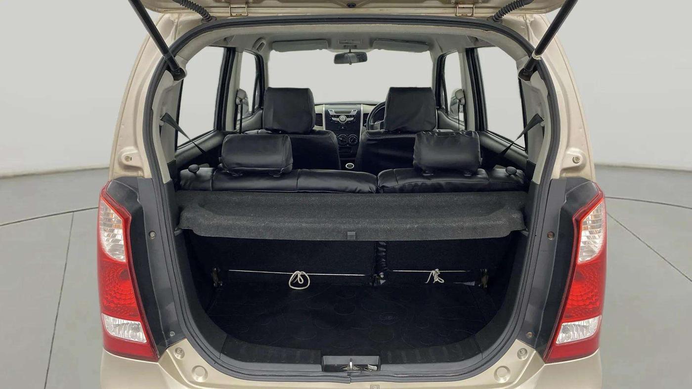 2014 Maruti Wagon R 1.0 VXI, Petrol, Manual, 67,465 km, Boot Inside