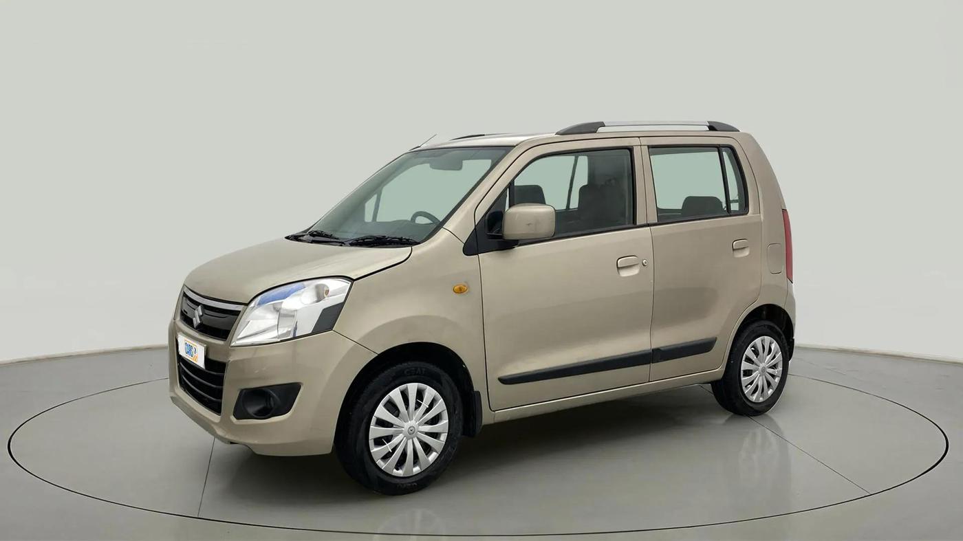 2014 Maruti Wagon R 1.0 VXI, Petrol, Manual, 67,465 km, Left Front Diagonal