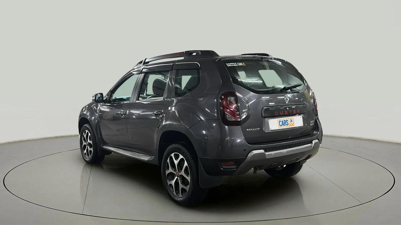 2021 Renault Duster RXZ 1.3 TURBO PETROL CVT, Petrol, Automatic, 64,582 km, Left Back Diagonal