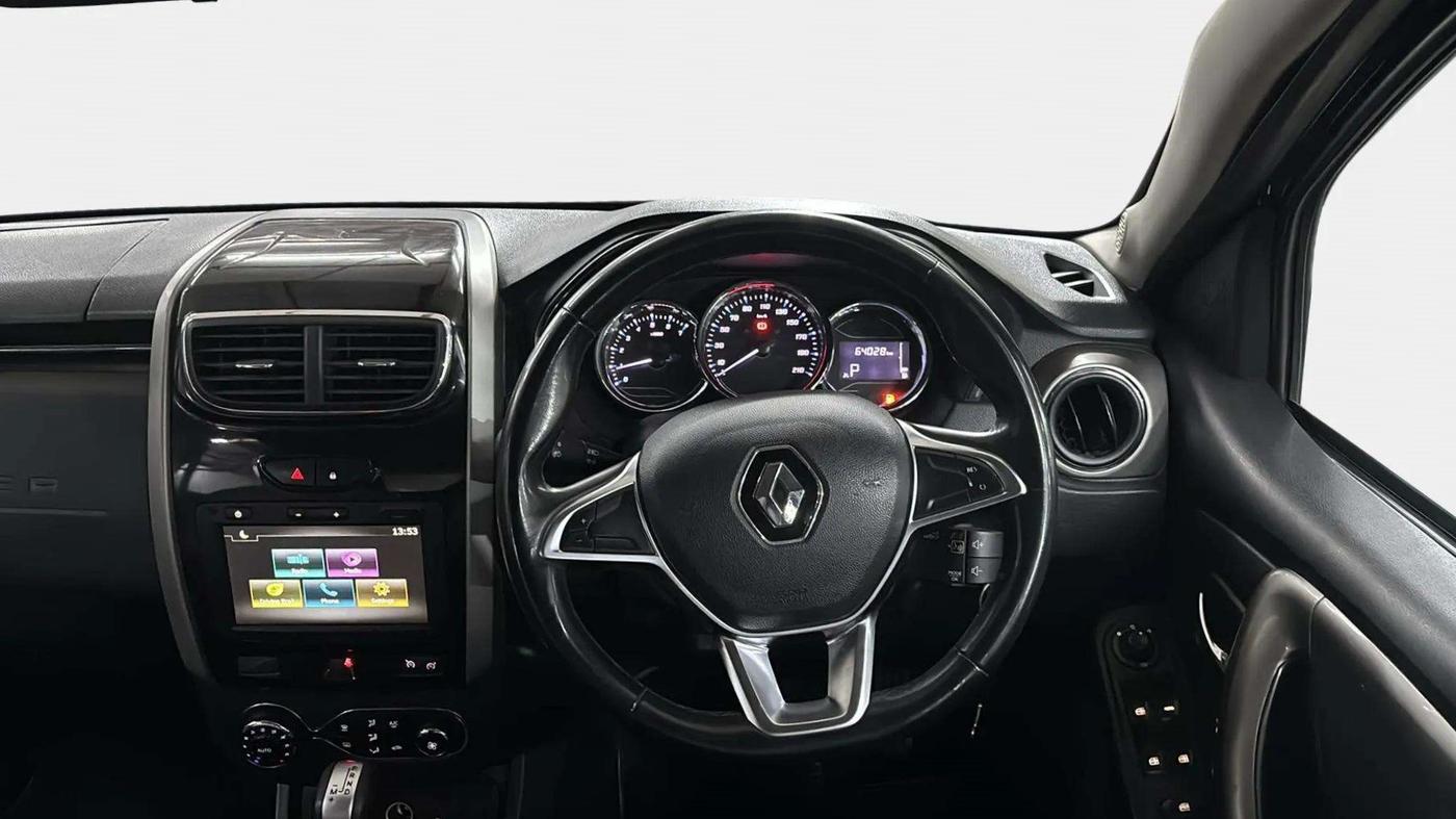 2021 Renault Duster RXZ 1.3 TURBO PETROL CVT, Petrol, Automatic, 64,582 km, Steering Wheel Close Up