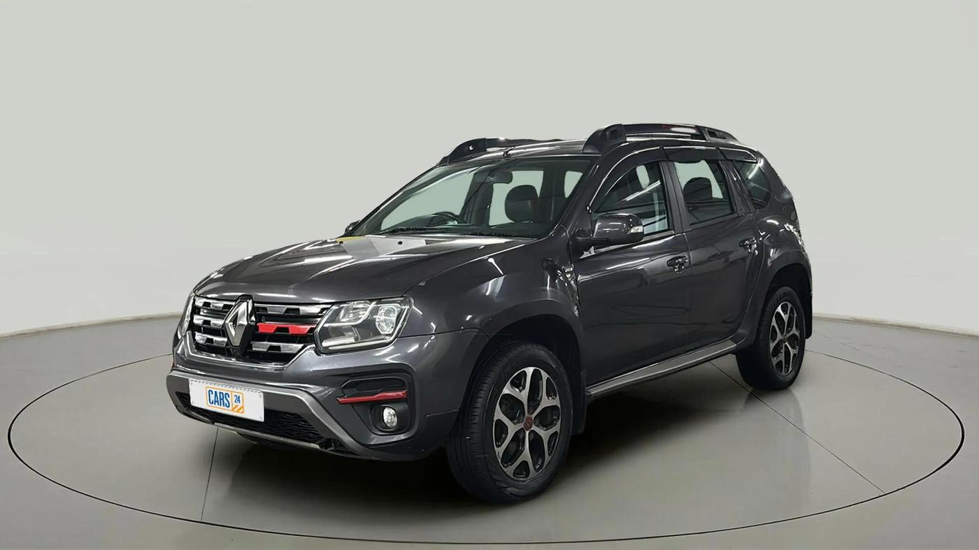 2021 Renault Duster RXZ 1.3 TURBO PETROL CVT, Petrol, Automatic, 64,582 km, Left Front Diagonal