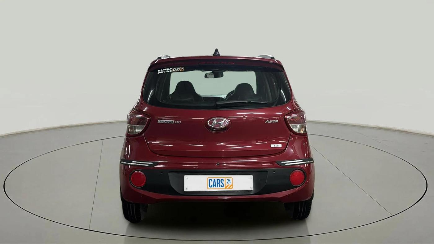 2017 Hyundai Grand i10 ASTA 1.2 KAPPA VTVT, Petrol, Manual, 53,204 km, Back/Rear