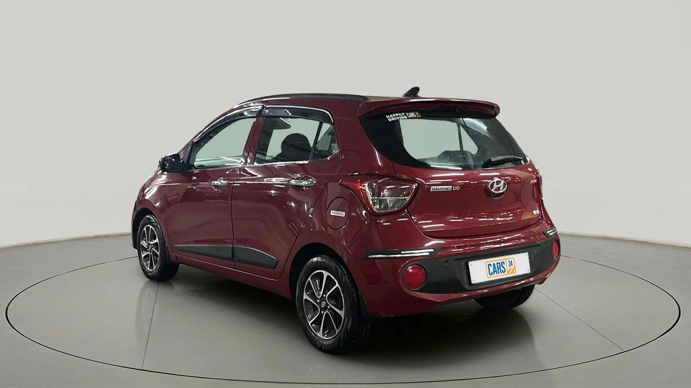2017 Hyundai Grand i10 ASTA 1.2 KAPPA VTVT, Petrol, Manual, 53,204 km, Left Back Diagonal