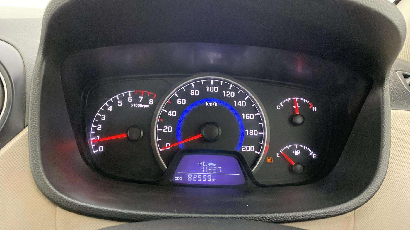 2016 Hyundai Grand i10 MAGNA 1.2 KAPPA VTVT, Petrol, Manual, 82,522 km, Odometer Image